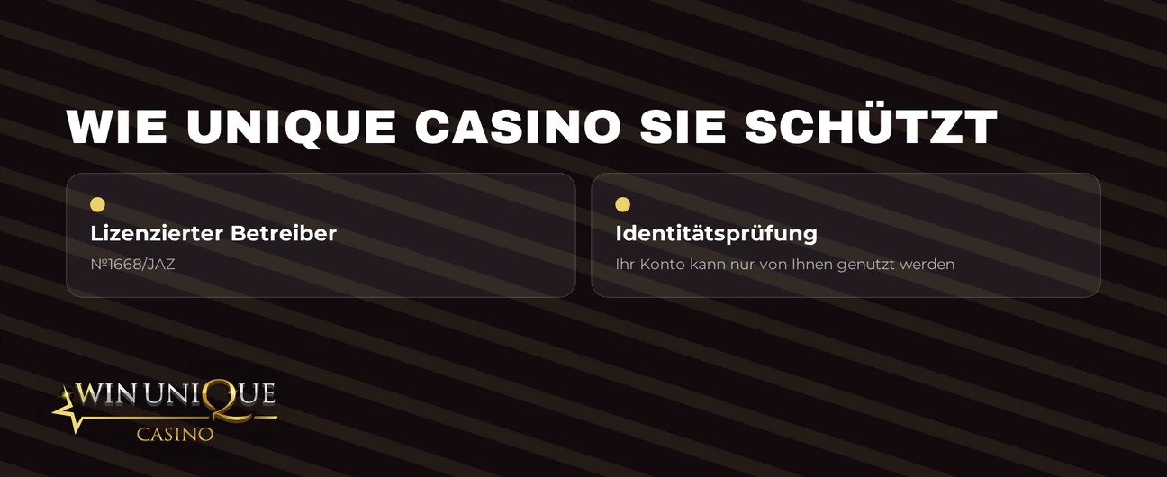 Lizenz und Identitätsprüfung ansehen
